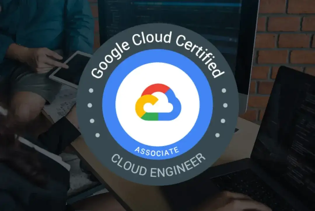 Google cloud certified engineer badge.