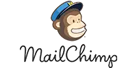Mailchimp logo with a monkey in a hat.